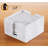 1 Marble Agate Ceramic Jute Leather Crystal Square Round 6 Piece Coaster Set with Holder Set