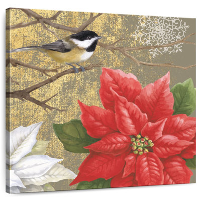 Harnek Winter Birds Chickadee I