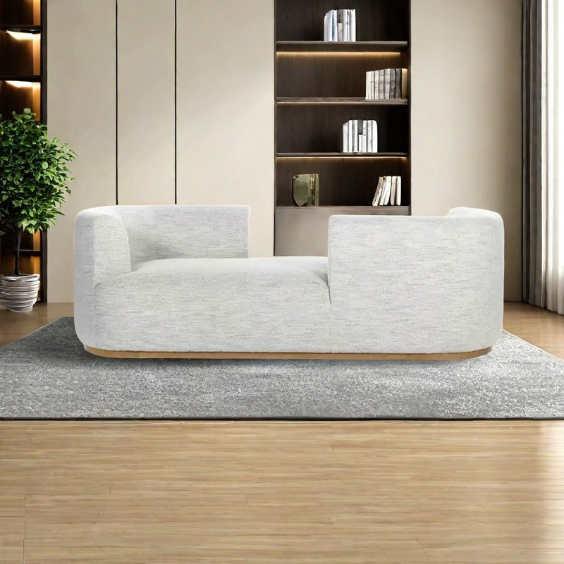 Chaise élégante en bois massif tendance