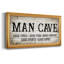 «Man Cave Good Times», reproduction d'un seul cadre photo sur toile-1668965402