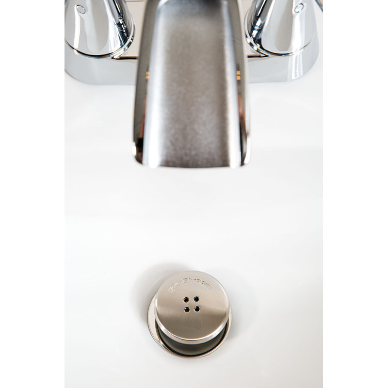 1.75'' Nickel and Gray Silicone Sink Strainer