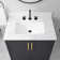 Keiera 30" Single Bathroom Vanity with Engineered Stone Top