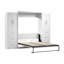Arlex Pur Queen Murphy Bed and Storage Units with Drawers and Doors (115W)-88513652