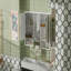 Armoire à miroir 55 po 3-en-1 à fixation murale 55 po avec tablette réglable, charnières à fermeture en douceur, panneau de fibres à densité moyenne de haute qualité, pour meuble-lavabo de salle de bain, salon, rangement de chambre à coucher