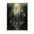 Toile naturelle avec cadre flottant