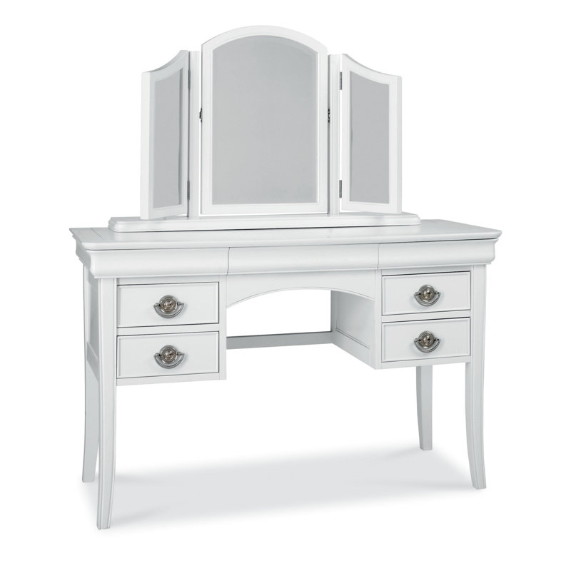Aaden Wood Flat Wall Mirror