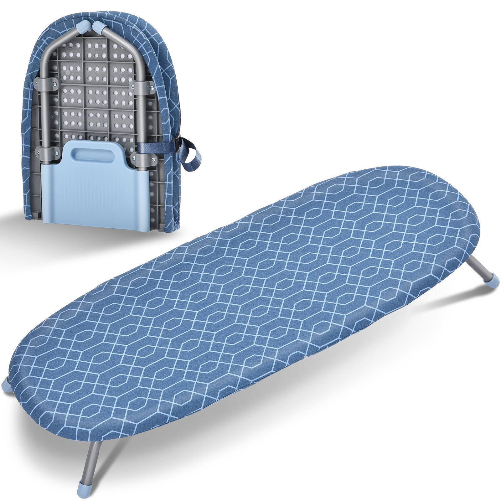 KINGRACK Metal Tabletop Folding Ironing Board With Heat Resistant,Iron board & Reviews | Wayfair