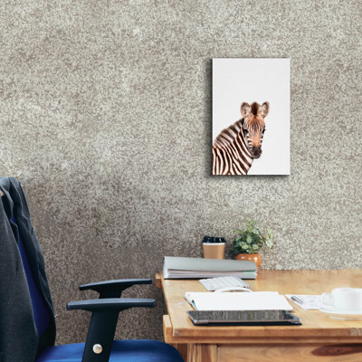 " Baby Zebra " by Tai Prints