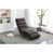 Tissu en polyester gris foncé