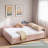 Upholstered Daybed With Trundle And Usb-1258283950