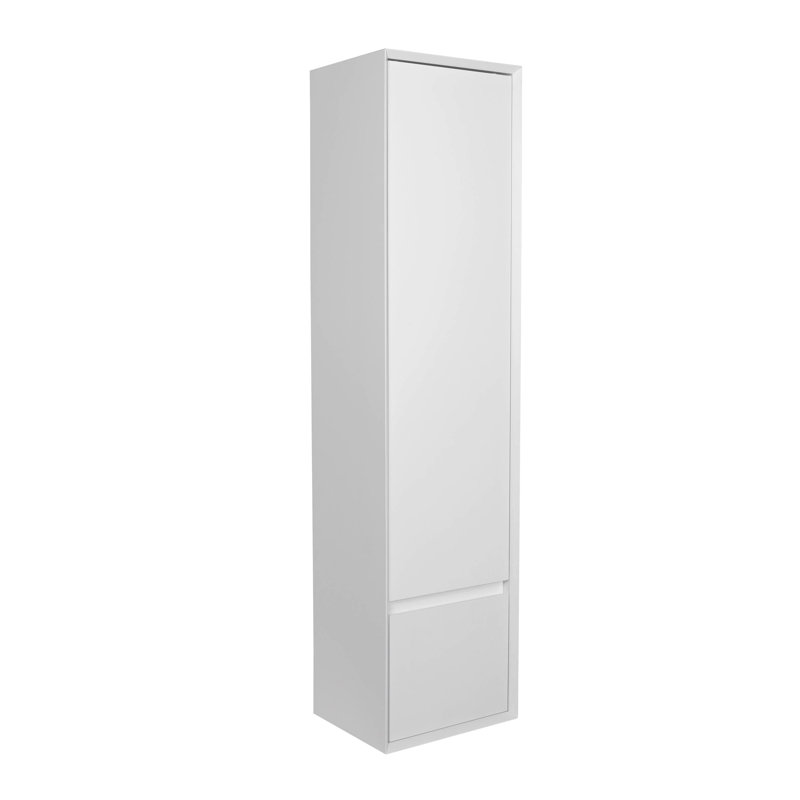 Side Vanity Cabinet DONATO, White Matt, 16