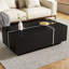 Table basse extensible avec 2 rangements cachés et 2 tiroirs pour le salon-978755615