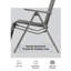 Chaise longue inclinable 29 po Okelly