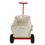 Chariot en bois + conception à quatre roues, capacité de charge: 260 lb, poussette extérieure pour enfants, apportant de la joie à l'enfance à l'extérieur
