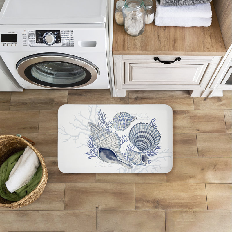 Tapis antidérapant Coastal Chinoiserie