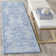 Harger Hand Tufted Wool/Viscose Geometric Rug in Blue