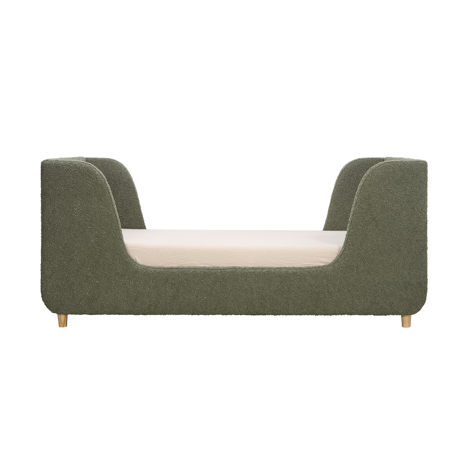 Bodhi Toddler Bed, Sage Boucle
