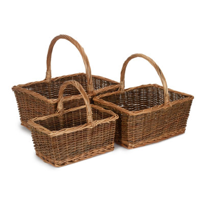 Wicker Laundry Set