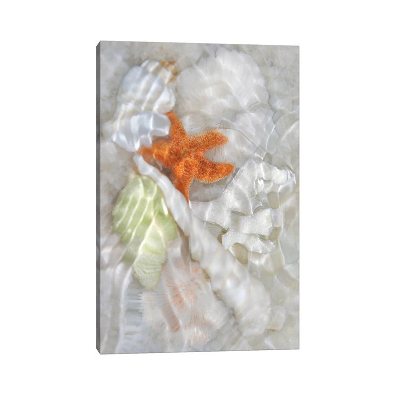Underwater Light Waves I by Leda Robertson - Wrapped Canvas Print, 20.32 cm H x 30.48 cm W
