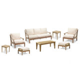 Sack Outdoor Teak Conversation Set