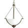 Karla 3 - Light Antique Bronze Unique/Statement Pendant