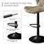 Higginsport Swivel Upholstered Adjustable Height Counter Stool with Metal Frame-1585984008