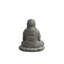 Statue priant bouddha