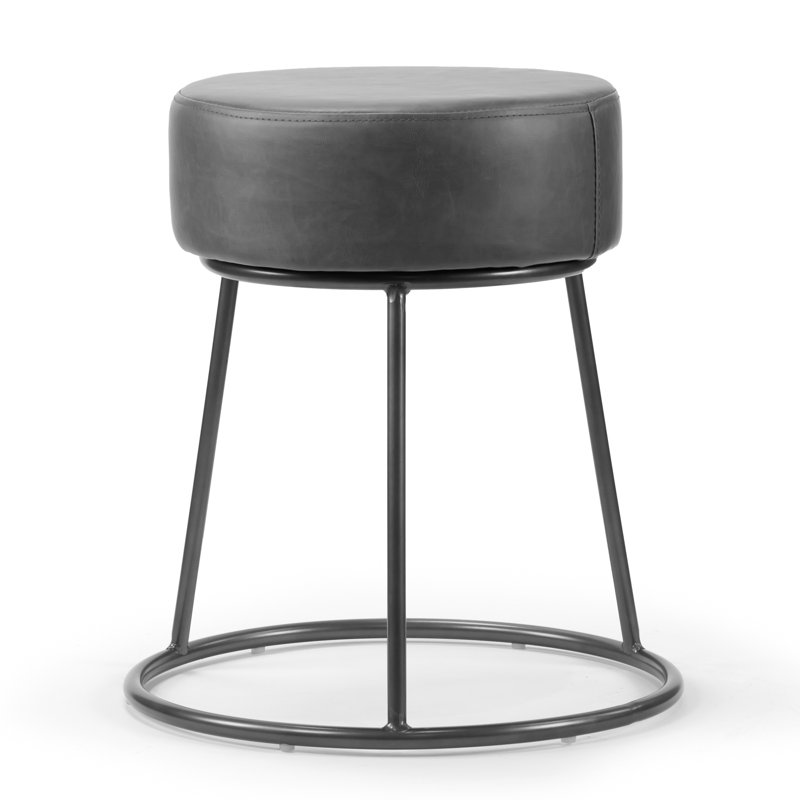 Chaise rembourrée Ansumana, gris