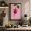 Fuchsia Bloom Botanical - Wrapped Canvas-1021578088-1021578110