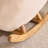 Eggshell arc-shaped streamlined rocking chair