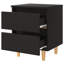 Mode 40cm W Manufactured Wood Bedside Table-911524364