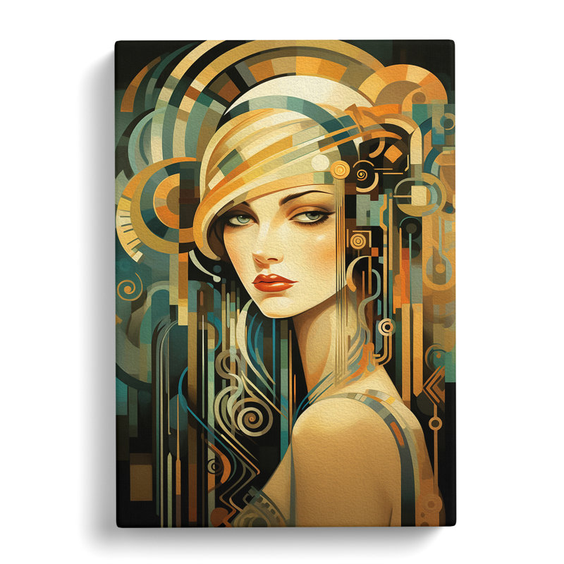 Deco Woman Informel No.2 - Print, 50cm H x 35cm W x 3cm D