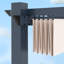 Pergola en aluminium avec auvent-108199041-108199037
