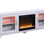 Console 70 po avec foyer et chauffage