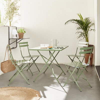 Iona-Louise 4 - Person Patio Dining Set with Rectangular Table