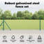 Vidaxl Fence With Posts PVC-Coated Steel-116798203-116798204