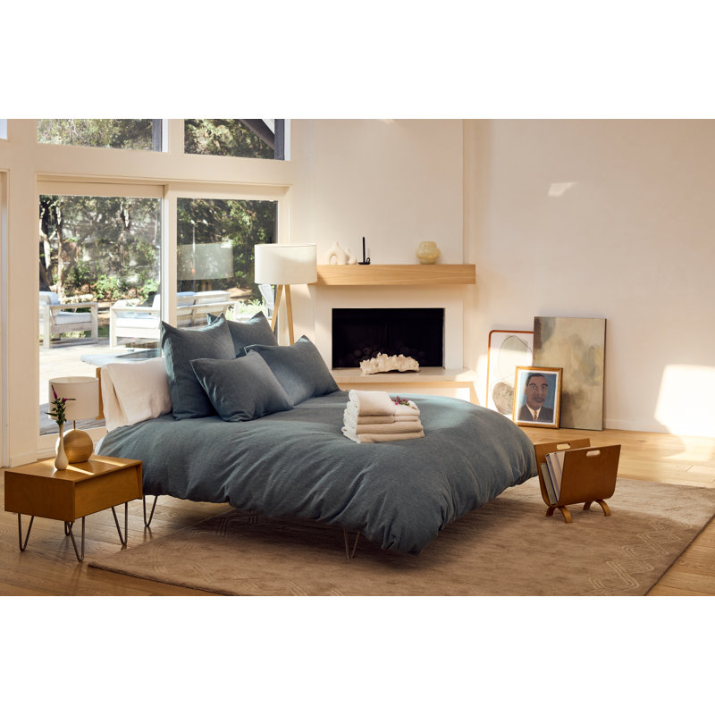 Toro Canyon Duvet Cover, Marine, Full/Queen Duvet Cover