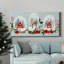 Collection Snow Globe Village, toile tendue avec châssis de qualité supérieure - prête à être accrochée-690020942