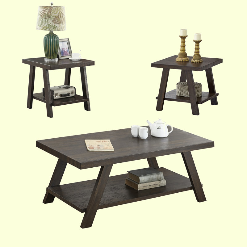 Nigulas End Table, Weathered Espresso, Weathered Espresso