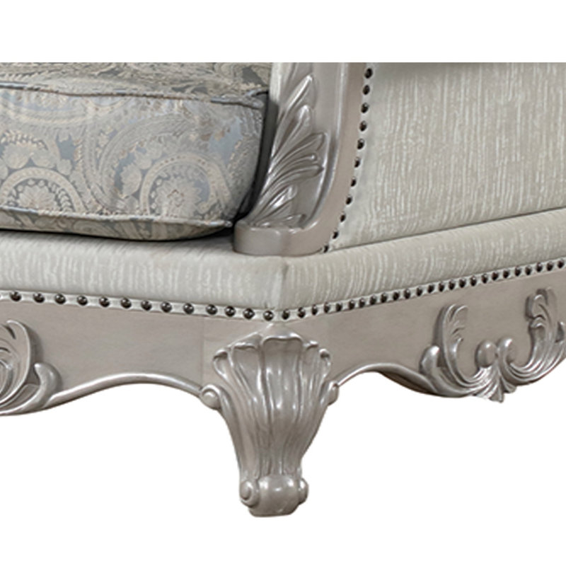 Causeuse de style traditionnel toscan en bois
