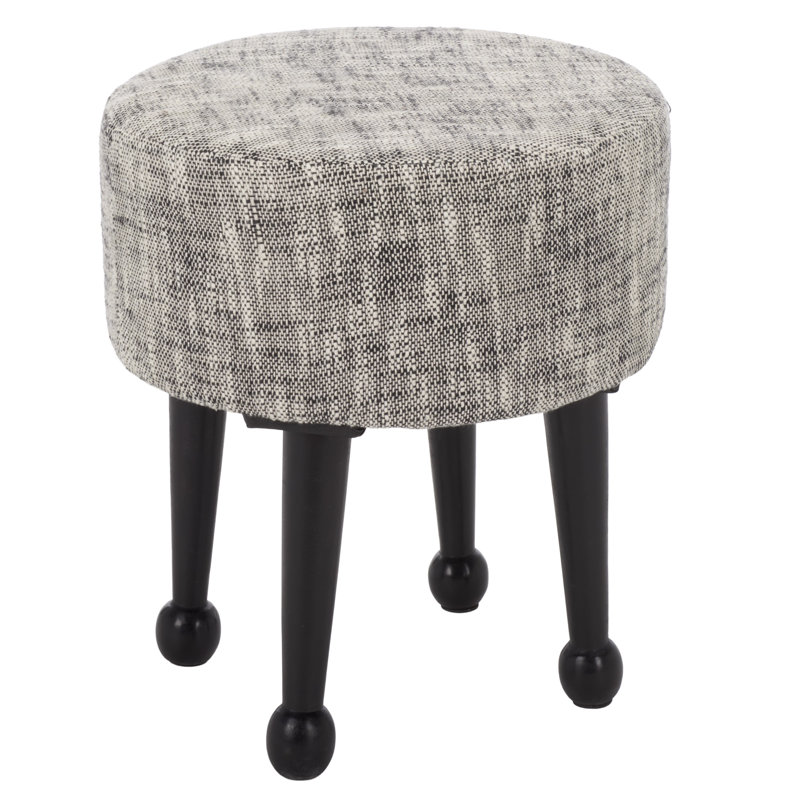 Esfir Round Wood Pouf