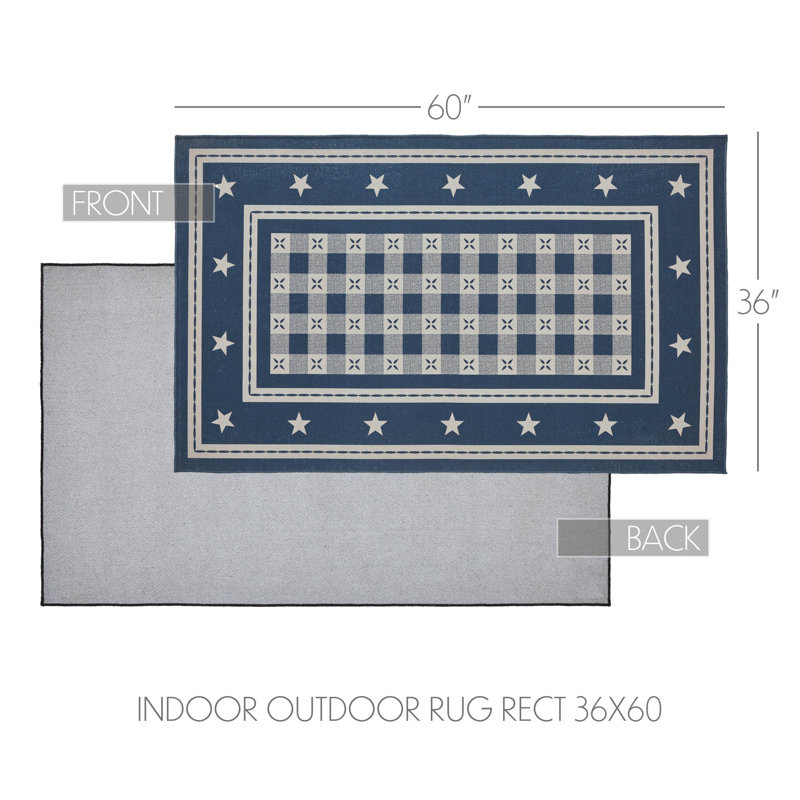 Tapis intérieur / extérieur Bronez, Rectangulaire 3 pi x 5 pi