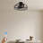 Cashten 18" Caged Smart Fan Chandelier with Remote Control, Black Ceiling Fan with Light for Living Room & Bedroom