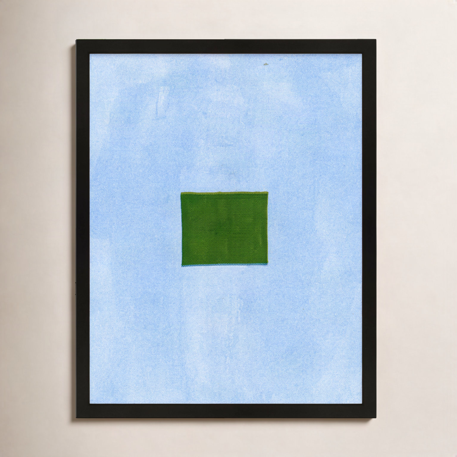 Brine by Mo Neuharth - Framed Wall Art, 20" H x 16" W, Framed Wrapped Canvas, Black