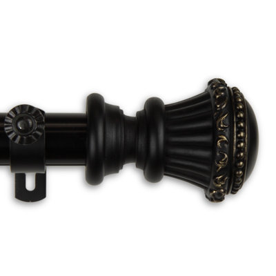 Orson Stainless Steel Adjustable Single Curtain Rod