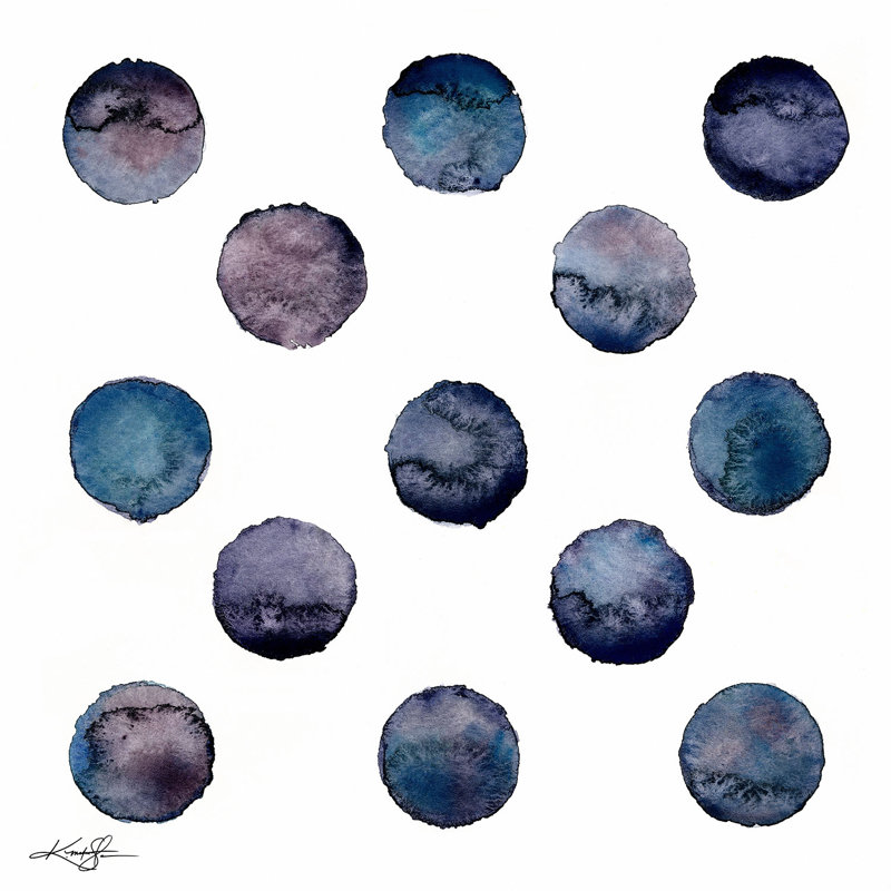 Ensemble de housse de couette DiaNoche en microfibre par Kathy Stanion - Circle Joy 2