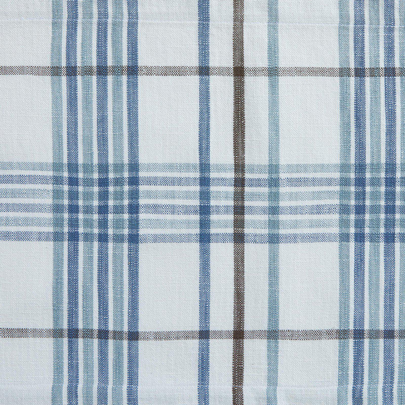  Napperon Abbott, Bleu, Plaid