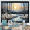 Birch Woods Mystic Moonlight III sur toile