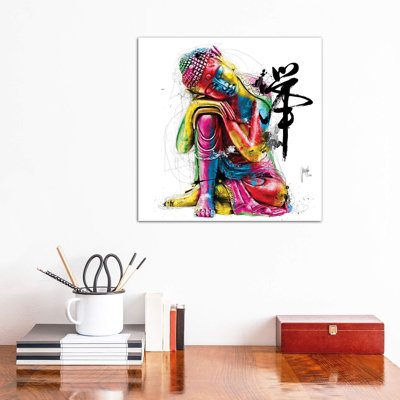 Bouddha Feng Shui by Patrice Murciano - Wrapped Canvas Print