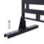 Écran d'intimité H 76 po l 76 po - métal, pour terrasse de jardin extérieure, noir, facile d'entretien-121639858